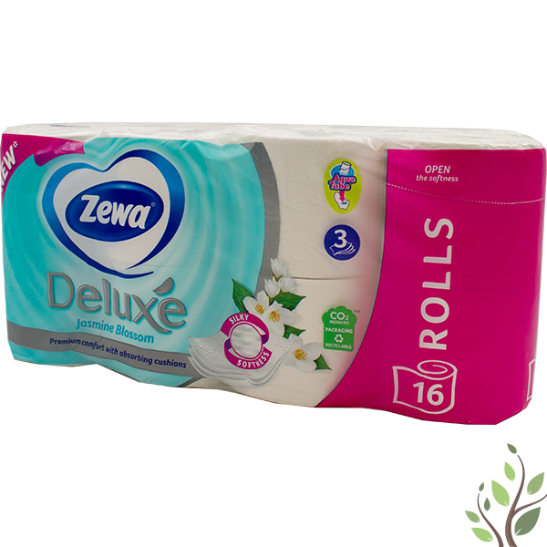 Zewa Deluxe toalettpapír 16 tekercs 3 rétegű jasmine 150 lap