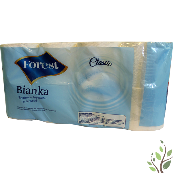 Forest Bianka Classic toalettpapír 8 tekercs 3 réteg 150 lap