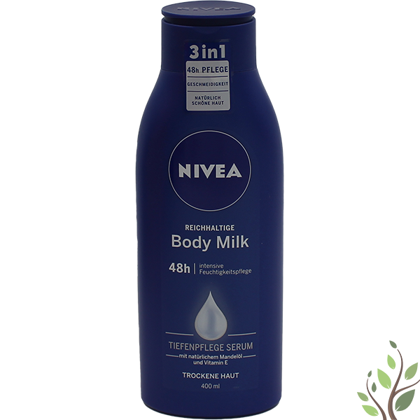 Nivea testápoló 400ml Body milk