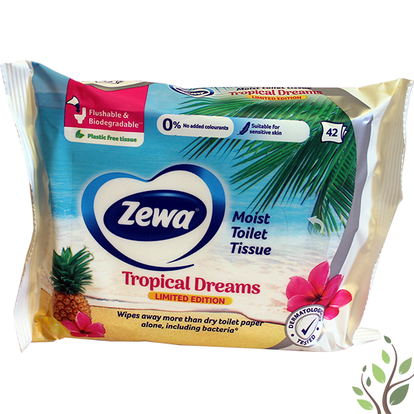 Zewa nedves toalettpapír 42db tropical dreams